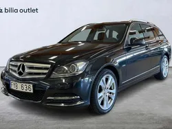 Svart Begagnad 2012 Mercedes C200 Kombi | 109 900 kr (Marknadspris)