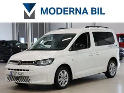 Vit Begagnad 2023 VW Caddy Life Minibuss | 348 900 kr (Lite dyr)
