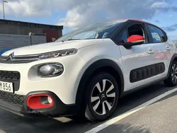 Vit Begagnad 2017 Citroën C3 Halvkombi | 83 000 kr (Marknadspris)