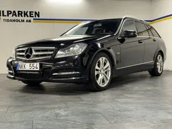Svart Begagnad 2012 Mercedes C250 Avantgarde Kombi | 129 500 kr (Dyr)