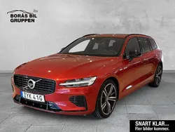 Röd Begagnad 2022 Volvo V60 R-Design Kombi | 449 000 kr (Lite dyr)