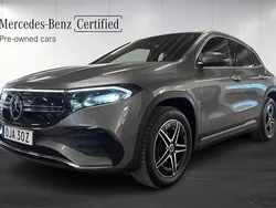 Mörkgrå Begagnad 2023 Mercedes EQA250 AMG SUV | 399 000 kr (Marknadspris)