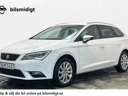Vit Begagnad 2016 Seat Leon ST Style Kombi | 94 900 kr (Marknadspris)