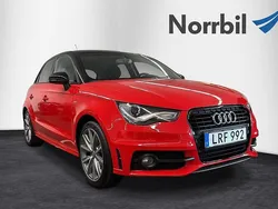 Röd Begagnad 2014 Audi A1 Sportback Sport Halvkombi | 134 000 kr (Lite dyr)
