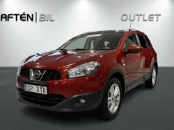 Röd Begagnad 2013 Nissan Qashqai +2 SUV | 84 900 kr (Marknadspris)