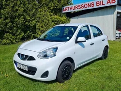 Vit Begagnad 2014 Nissan Micra Halvkombi | 64 000 kr (Lite dyr)
