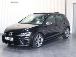 Svart Begagnad 2014 VW Golf VII R Halvkombi | 259 900 kr (Marknadspris)