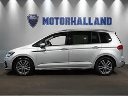 Silver Begagnad 2018 VW Touran R-line Minibuss | 209 900 kr (Marknadspris)