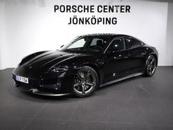 Svart Ny 2025 Porsche Taycan Turbo Sedan | 2 099 000 kr