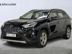 Svart Begagnad 2021 Toyota RAV4 Hybrid Executive SUV | 319 900 kr (Marknadspris)