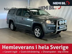 Grå Begagnad 2016 VW Amarok Highline Pickup | 224 900 kr (Lite dyr)