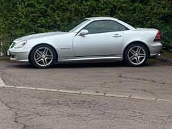 Silver Begagnad 2003 Mercedes SLK200 Cab | 53 000 kr (Bra pris)