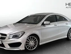 Silver Begagnad 2015 Mercedes CLA220 Sedan | 189 900 kr (Marknadspris)