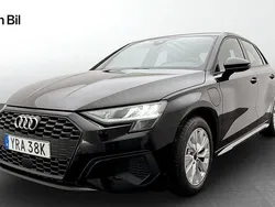 Svart Begagnad 2023 Audi A3 e-tron Proline Halvkombi | 349 000 kr (Marknadspris)