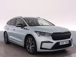Silver (arctic silver metallic) Begagnad 2022 Skoda Enyaq iV SportLine SUV | 359 000 kr (Superpris)