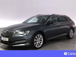 Grå Begagnad 2020 Skoda Superb Business Line Kombi | 293 900 kr (Marknadspris)