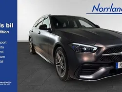 Grå Begagnad 2024 Mercedes C300e AMG line Kombi | 659 000 kr