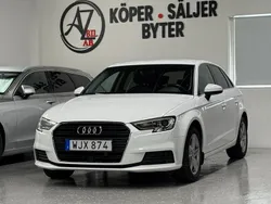 Vit Begagnad 2018 Audi A3 Sportback Proline Halvkombi | 164 900 kr (Bra pris)