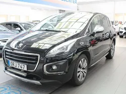 Svart Begagnad 2014 Peugeot 3008 Kombi | 74 900 kr (Marknadspris)