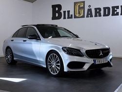 Silver Begagnad 2017 Mercedes C220 AMG Sedan | 229 900 kr (Lite dyr)