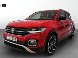Röd Begagnad 2019 VW T-Cross GT SUV | 199 900 kr (Marknadspris)