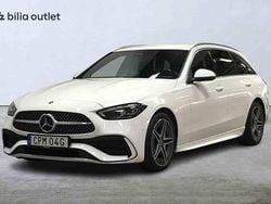 Vit Begagnad 2022 Mercedes C220 Kombi | 354 900 kr