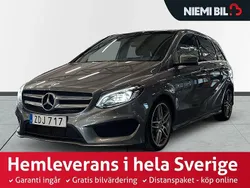 Mörkgrå Begagnad 2017 Mercedes B220 AMG Minibuss | 174 900 kr