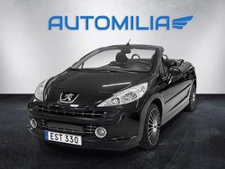 Svart Begagnad 2007 Peugeot 207 CC Cab | 39 900 kr (Marknadspris)