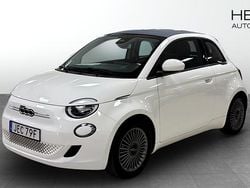 Vit Begagnad 2022 Fiat 500e Icon Cab | 189 900 kr (Marknadspris)