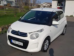 Vit Begagnad 2016 Citroën C1 Halvkombi | 59 000 kr (Marknadspris)