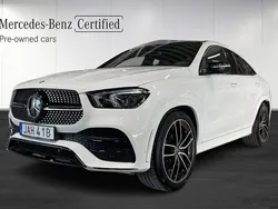 Vit Begagnad 2023 Mercedes GLE350e AMG Sportkupé | 889 000 kr (Bra pris)