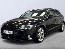 Svart Begagnad 2019 Audi A3 Sportback Halvkombi | 199 900 kr (Marknadspris)