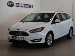 Vit Begagnad 2016 Ford Focus Kombi | 89 900 kr (Marknadspris)