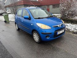 Blå Begagnad 2008 Hyundai i10 Halvkombi | 24 900 kr (Marknadspris)