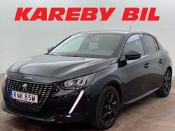 Svart Begagnad 2022 Peugeot 208 Allure Halvkombi | 159 900 kr (Marknadspris)