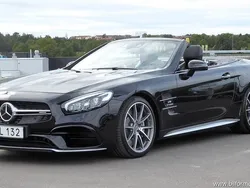 Svart Begagnad 2017 Mercedes SL63 AMG AMG Cab | 1 229 000 kr