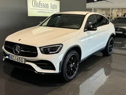 Vit Begagnad 2023 Mercedes GLC300e AMG Sportkupé | 619 000 kr (Marknadspris)