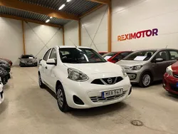 Vit Begagnad 2015 Nissan Micra Halvkombi | 69 900 kr (Marknadspris)