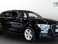 Svart (black) Begagnad 2017 Audi A3 Sportback Kombi | 169 900 kr (Marknadspris)