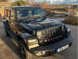 Svart Begagnad 2021 Jeep Wrangler Unlimited SUV | 627 000 kr (Marknadspris)