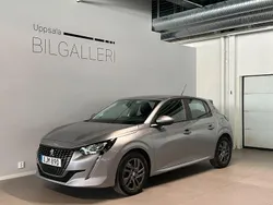 Grå Begagnad 2021 Peugeot 208 Active Halvkombi | 159 900 kr (Marknadspris)