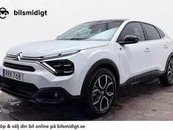 Vit Begagnad 2023 Citroën e-C4 Exclusive Sedan | 244 800 kr (Bra pris)