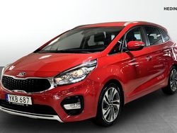 Röd (red) Begagnad 2017 Kia Carens Comfort Minibuss | 129 900 kr (Marknadspris)