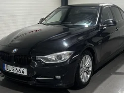 Svart Begagnad 2012 BMW 320 Sport Line Sedan | 89 900 kr (Bra pris)
