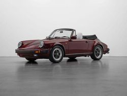 Mörkröd Begagnad 1985 Porsche 911 Carrera Cabriolet Cab | 659 000 kr