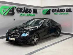 Svart Begagnad 2018 Mercedes E200 AMG Sportkupé | 309 900 kr (Superpris)