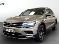 Ljusbrun (titanium beige metallic) Begagnad 2017 VW Tiguan SUV | 179 000 kr (Marknadspris)