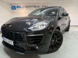 Svart Begagnad 2016 Porsche Macan S Sport SUV | 349 900 kr (Marknadspris)