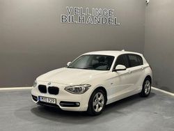 Vit Begagnad 2012 BMW 114 Sport Line Halvkombi | 79 900 kr