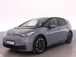 Grå (moonstone grey black) Begagnad 2022 VW ID.3 Pro Performance Halvkombi | 299 800 kr (Marknadspris)